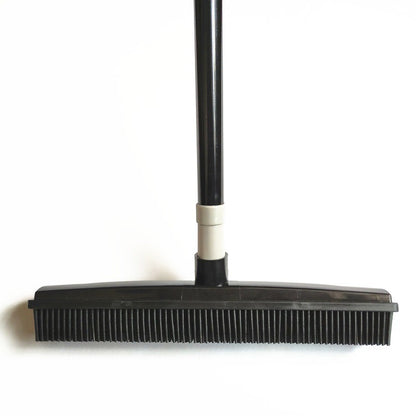pet hair broom, dog hair removal brush, cat hair cleaning broom, retractable pet brush, rubber broom for pet hair, multi-surface pet hair remover, long handle broom, hair removal floor brush, pet cleaning accessories, indoor outdoor pet broom