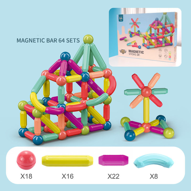 Baby Toys Magnetic Stick Building Blocks Game Magnets For Children