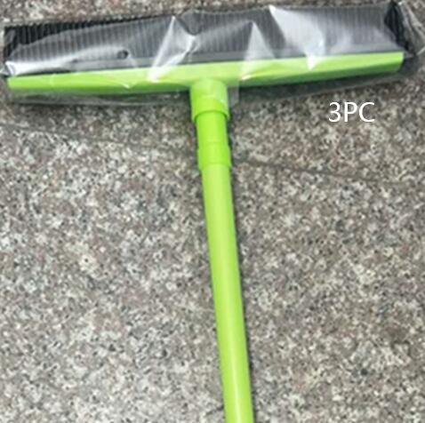 Pet Hair Removal Broom – Long Handle Rubber Floor Brush
