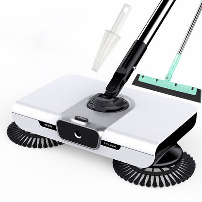 Hand Push Sweeper Broom Wiper, Mopping