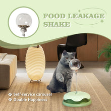 帶有軌跡球防漏設計的貓咪零食分配器玩具,促進健康的飲食習慣,並提供娛樂,是年輕寵物主人的理想選擇