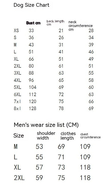 Pet Clothes Beach Casual Shirt Man Dog Parent-child Outfit