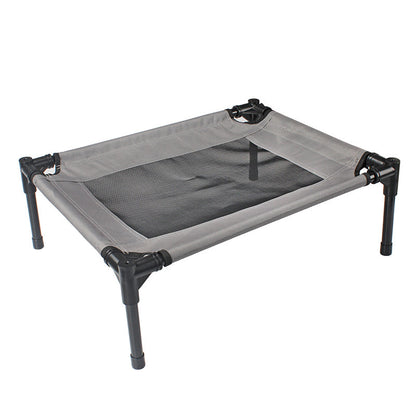 Oxford Cloth Dog Trampoline Bed – Washable & Breathable