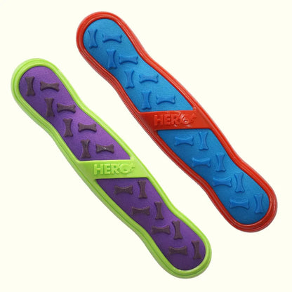 CAITEC Dog Toys Squeaking Stick and Bone Floatable Springy Suitable for Tossing and Chasing Soft