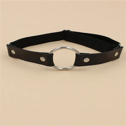 2022 Fashion Womens Sexy Elasticity Harness Heart Leg Chain Garter Belts Cosplay Spike High Quality Elastic Thigh Ring Garter
