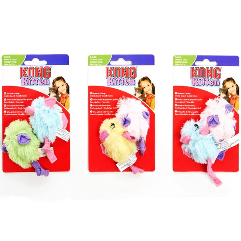 KONG Kitten Mice Cat Toy 2pcs-pack