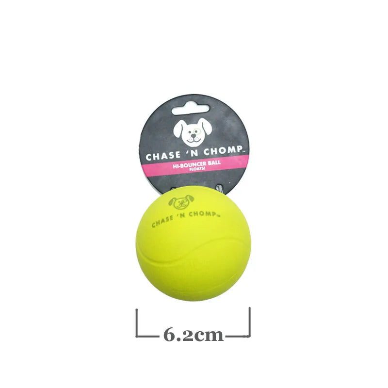 CAITEC Dog Toys Soft Rubbber Bouncing Ball Floatable Pet Toys Best for Tossing Chasing Suitable for Small to Large Dogs 3 Sizes