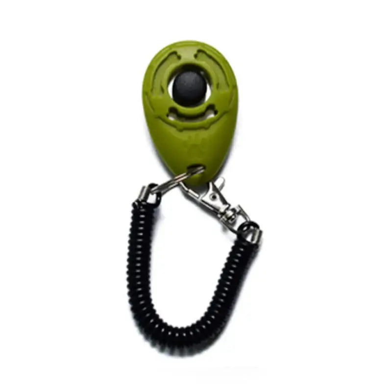 Dog Training Clicker Pet Cat Plastic New Dogs Click Trainer Aid Tools Adjustable Wrist Strap Sound Key Chain Dog Supplies