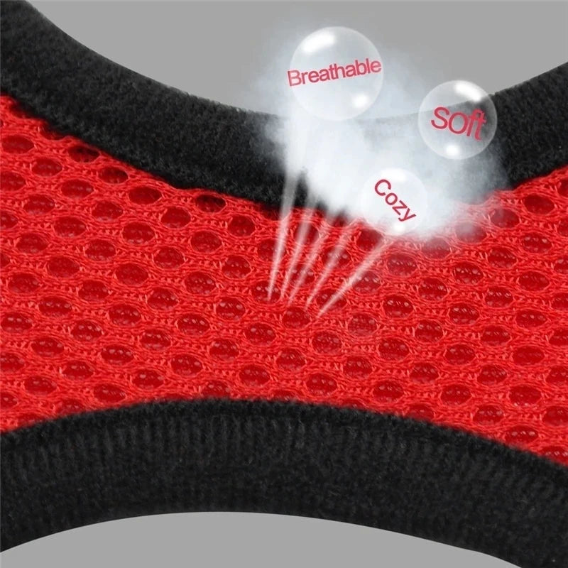 Dog Harness for Small Dogs Cats Adjustable Pet Harness And Leash Set Breathable Vest for Pug Chihuahua Bulldog Dog Accessories