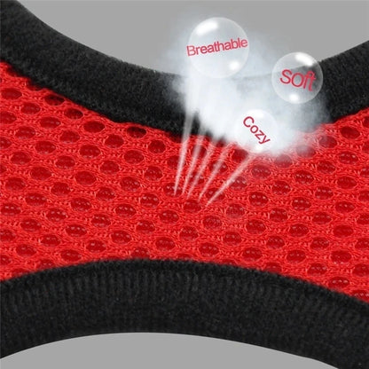 Dog Harness for Small Dogs Cats Adjustable Pet Harness And Leash Set Breathable Vest for Pug Chihuahua Bulldog Dog Accessories