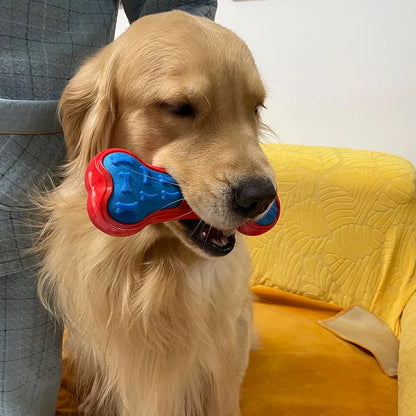 CAITEC Dog Toys Squeaking Stick and Bone Floatable Springy Suitable for Tossing and Chasing Soft