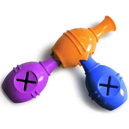 S-Size KONG Genius Leo Dog Toy, Color Varies