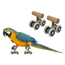 Parrot Trick Tabletop Mini Roller Bird Training Toy