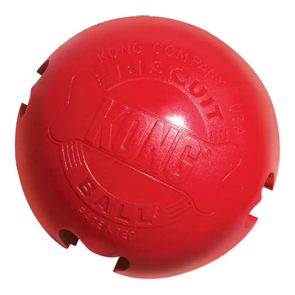 S-Size KONG Classic Biscuit Ball Dog Toy