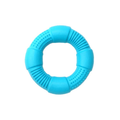 CAITEC Dog Toys Foam Ring Toy Soft Bite Ring Light Durable Floatable Bite Resistant Interactive Toy 3 Size for Choosing