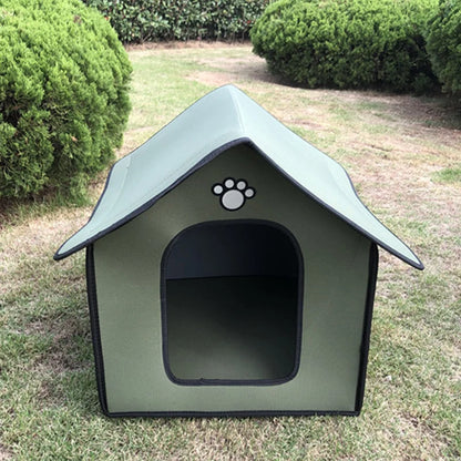 Waterproof Outdoor Dog Kennel – Chew-Proof, Soft, Portable Bed
