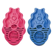 KONG Dog ZoomGroom Brush, KONG dog grooming brush, ZoomGroom bath brush for dogs, rubber dog brush KONG, dog deshedding brush, puppy grooming brush, KONG dog shampoo brush, dog grooming tool for all breeds