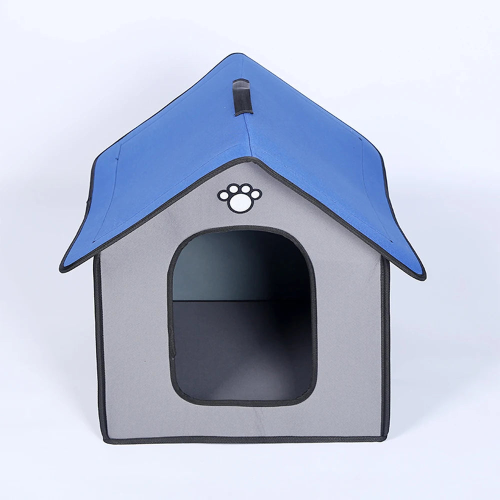 Waterproof Outdoor Dog Kennel – Chew-Proof, Soft, Portable Bed