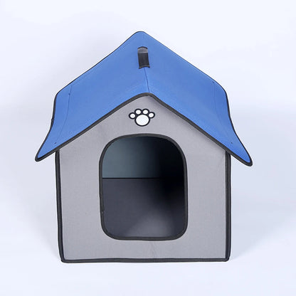 Waterproof Outdoor Dog Kennel – Chew-Proof, Soft, Portable Bed