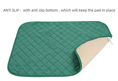 Dog Pee Pad Reusable Washable Dog Urine Mat Bamboo Fiber Sofa Waterproof Absorbent Puppy Cat Training Diaper Mat Pet Supplies
