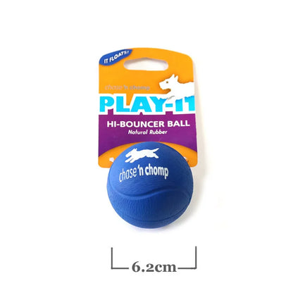CAITEC Dog Toys Soft Rubbber Bouncing Ball Floatable Pet Toys Best for Tossing Chasing Suitable for Small to Large Dogs 3 Sizes