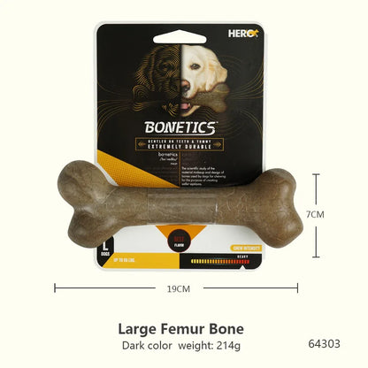 CAITEC Dog Toys Chewing Bone Toy Durable Bite Resistant Great for Tossing and Chasing Suitable for Small to Large Dogs
