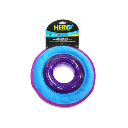 HERO Dog Toys Fabric Flying Disc Soft Squeaky Interactive Dog Toys Suitable for Small to Large Dogs
