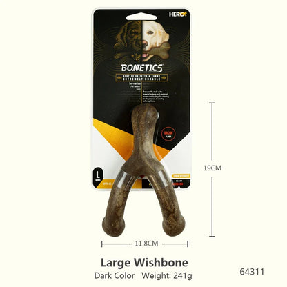 CAITEC Dog Toys Chewing Bone Toy Durable Bite Resistant Great for Tossing and Chasing Suitable for Small to Large Dogs