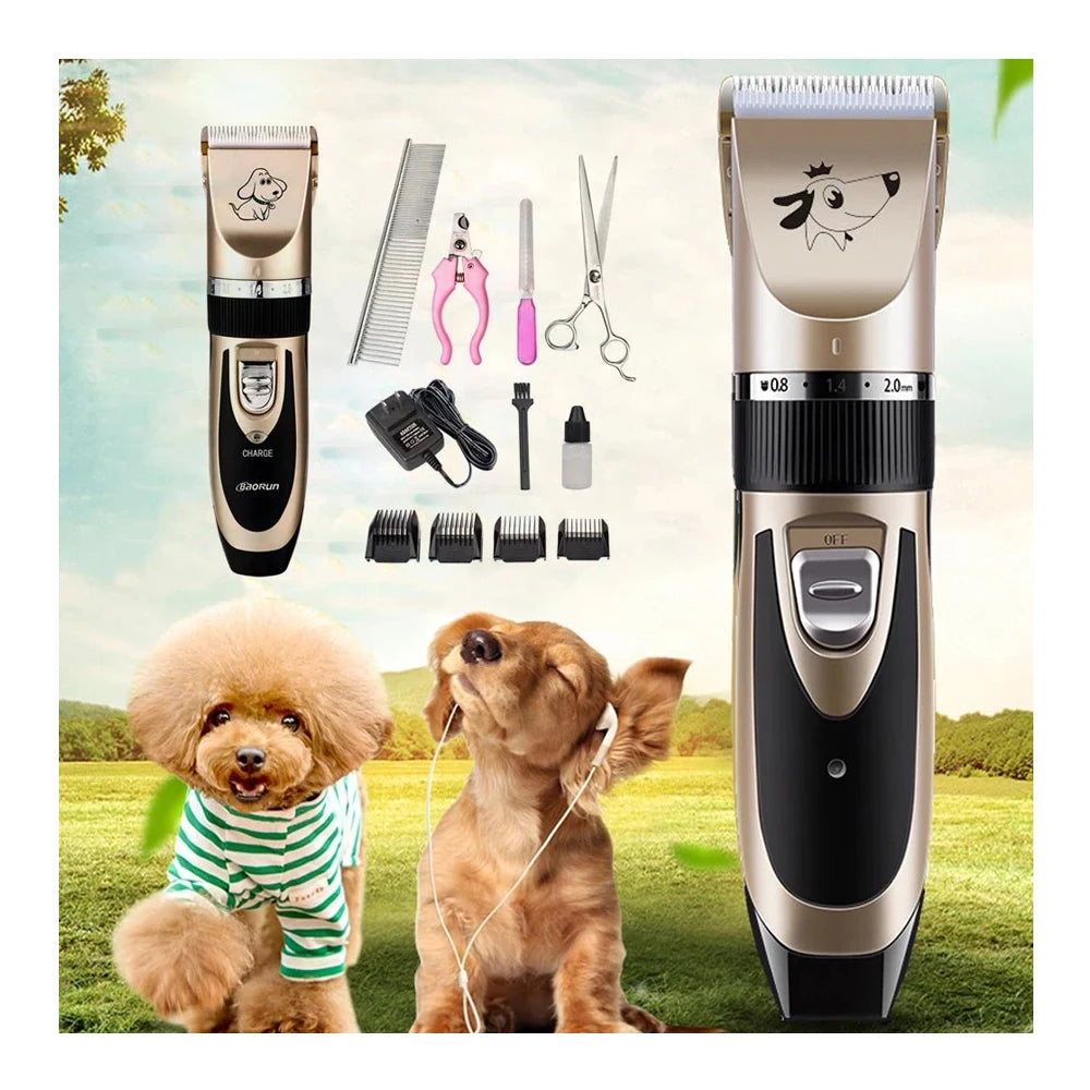 Rechargeable Pet Hair Trimmer for Dogs, Cats & Animals