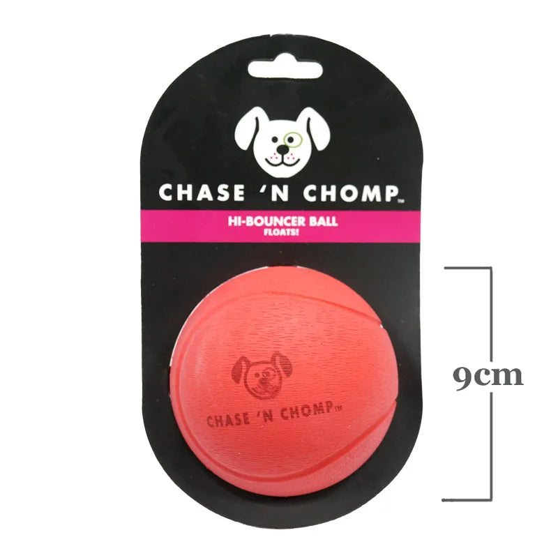 CAITEC Dog Toys Soft Rubbber Bouncing Ball Floatable Pet Toys Best for Tossing Chasing Suitable for Small to Large Dogs 3 Sizes