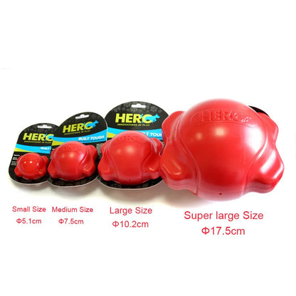 CAITEC Dog Toys Squeaking Ball Soft Floatable Springy Suitable for Tossing Chasing 4 Sizes for Small to Large Dogs