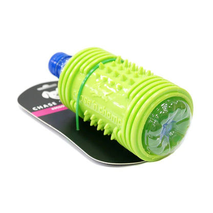 CAITEC Dog Toys Plastic Bottle Sleeve Dog Can Enjoy the Crunchy Sound Springy Chow Toy You Can Replace the Bottle by Yourself