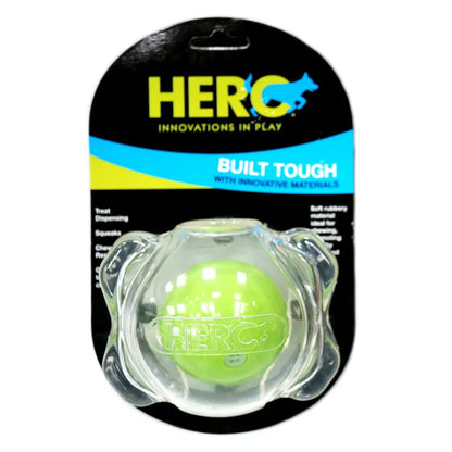 CAITEC Dog Toys New Squeaker Ball Floatable Springy Bite Resistant Great for Tossing Chasing Can also Forage 3 Sizes
