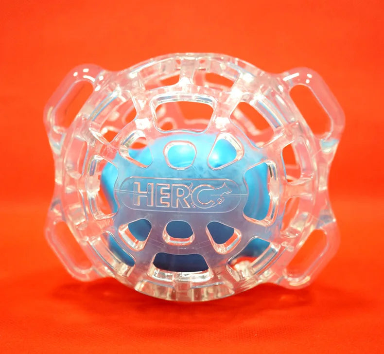 CAITEC Dog Toys Hollow Squeaking Feeding Ball Foraging Dog Toy Dog Ball Floatable Suitable for Small to Large Dogs