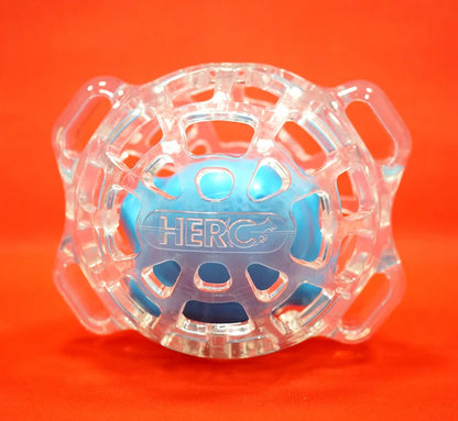 CAITEC Dog Toys Hollow Squeaking Feeding Ball Foraging Dog Toy Dog Ball Floatable Suitable for Small to Large Dogs
