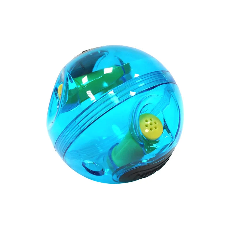 CAITEC Dog Toys Giggle Treat Dispensing Ball Make Funny Sounds Hard Ball Durable Foraging and Chewing Pet Toys Bite Resistant