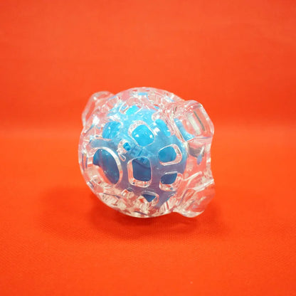 CAITEC Dog Toys Hollow Squeaking Feeding Ball Foraging Dog Toy Dog Ball Floatable Suitable for Small to Large Dogs