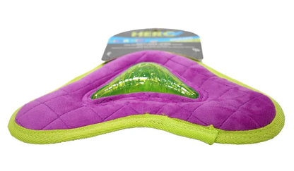HERO Dog Toys Fabric Flying Disc Soft Squeaky Interactive Dog Toys Suitable for Small to Large Dogs