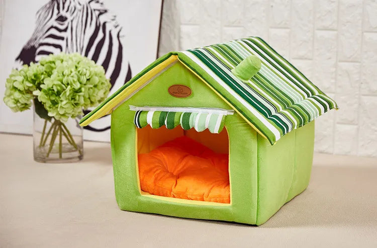 Soft Indoor Pet Tent House for Small to Medium Dogs & Cats