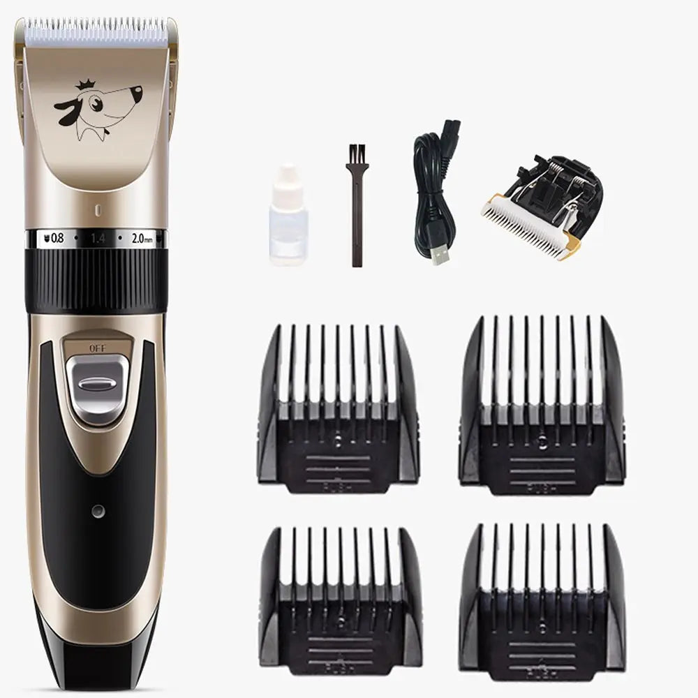 Rechargeable Pet Hair Trimmer for Dogs, Cats & Animals