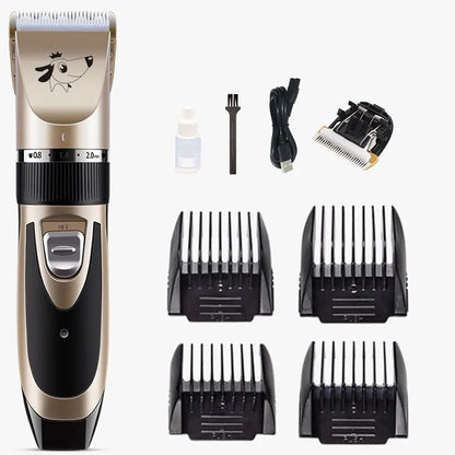 Rechargeable Pet Hair Trimmer for Dogs, Cats & Animals