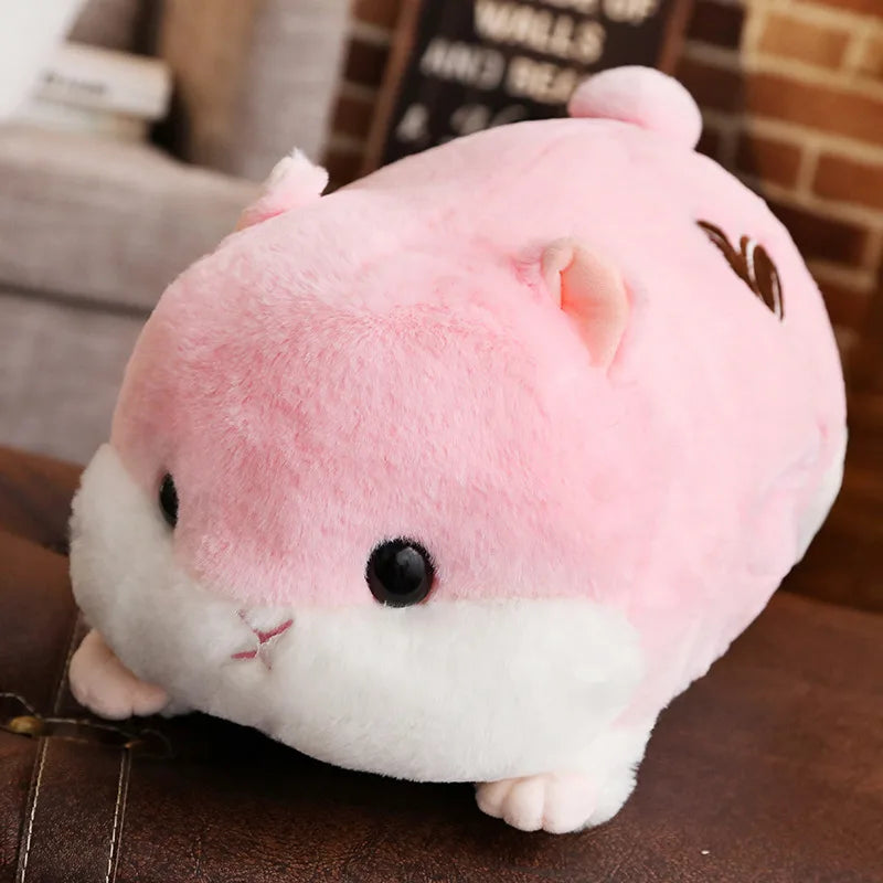 50-120cm Big Size Doll Cartoon Hamster Plush Toy Soft Stuffed Animals Pillow Girls Birthday Gifts Winter