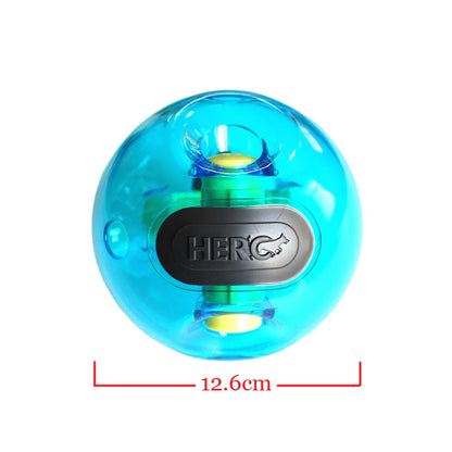CAITEC Dog Toys Giggle Treat Dispensing Ball Make Funny Sounds Hard Ball Durable Foraging and Chewing Pet Toys Bite Resistant