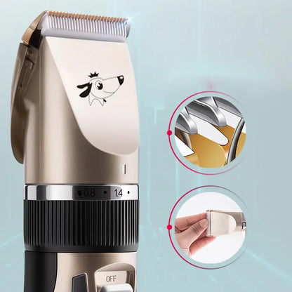Rechargeable Pet Hair Trimmer for Dogs, Cats & Animals