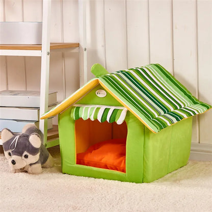 Soft Indoor Pet Tent House for Small to Medium Dogs & Cats