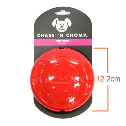 CAITEC Dog Toys Squeaking Foraging Disc Springy Durable Floatable Foraging and Chewing Pet Toy