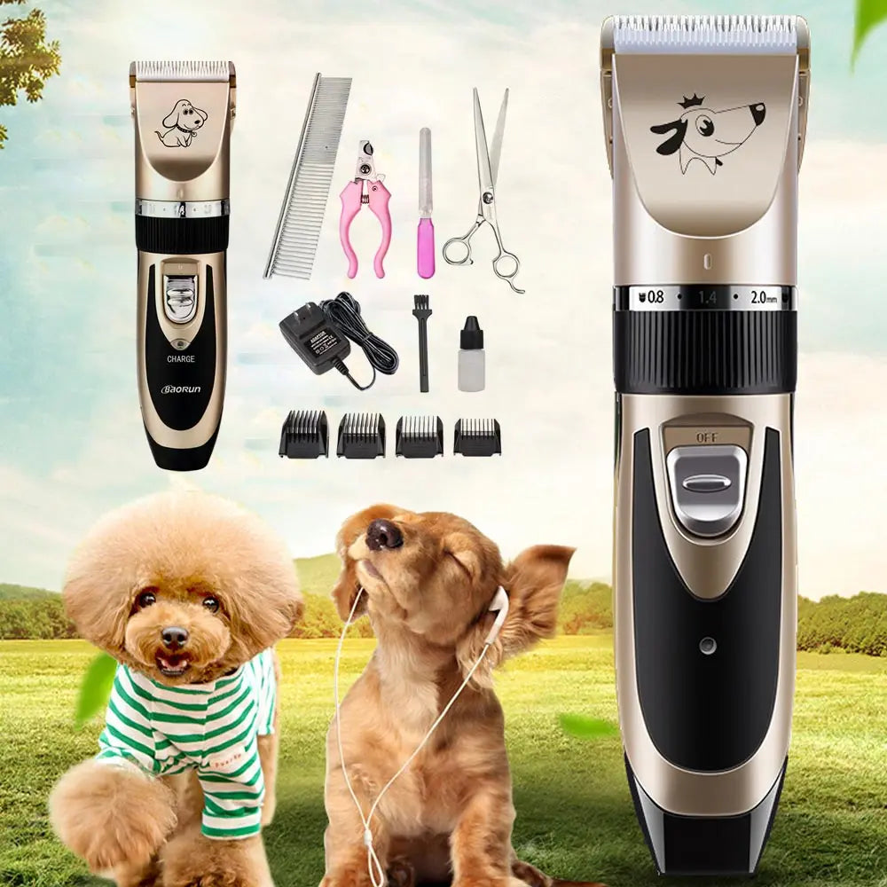 Rechargeable Pet Hair Trimmer for Dogs, Cats & Animals