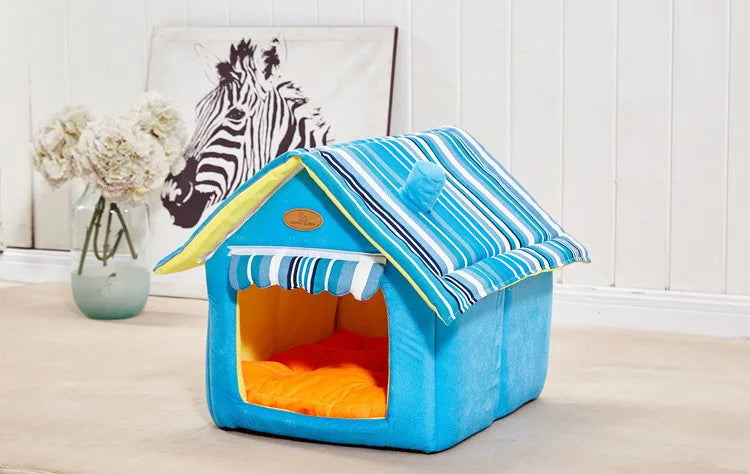 Soft Indoor Pet Tent House for Small to Medium Dogs & Cats
