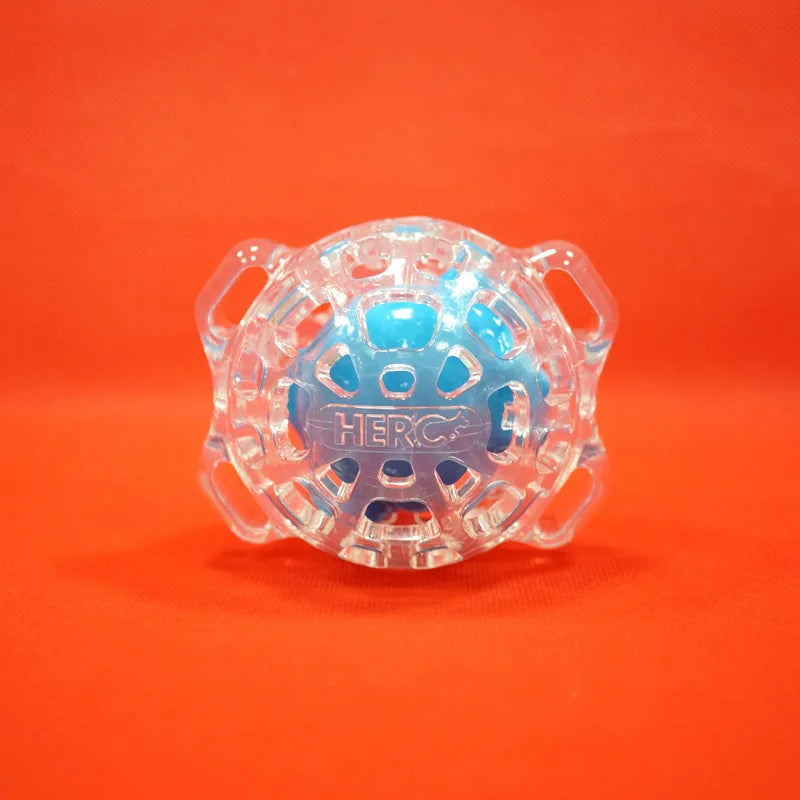 CAITEC Dog Toys Hollow Squeaking Feeding Ball Foraging Dog Toy Dog Ball Floatable Suitable for Small to Large Dogs