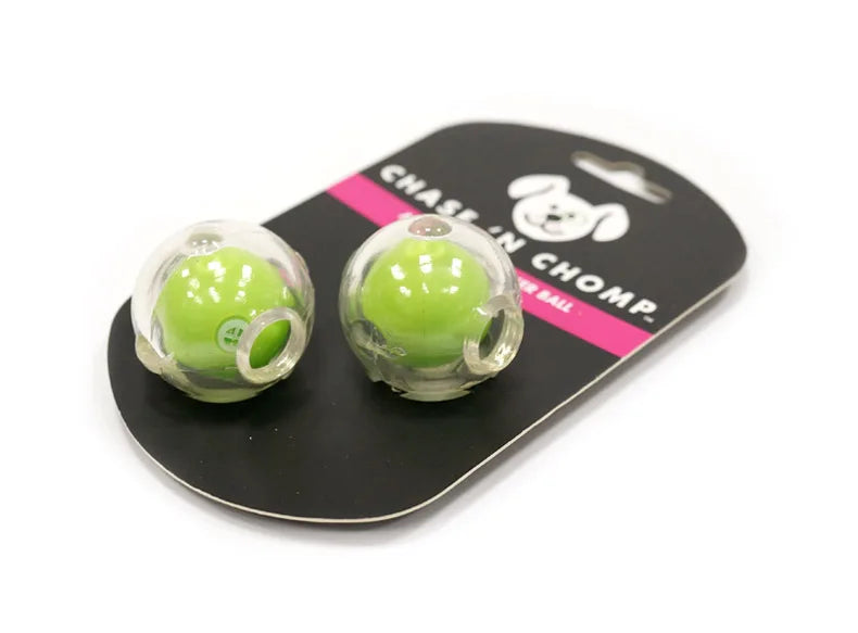 CAITEC Dog Squeaky Toys Mini Squeaking Ball Floatable Soft Springy for Tossing and Chasing Suitable for Mini or Small Dogs
